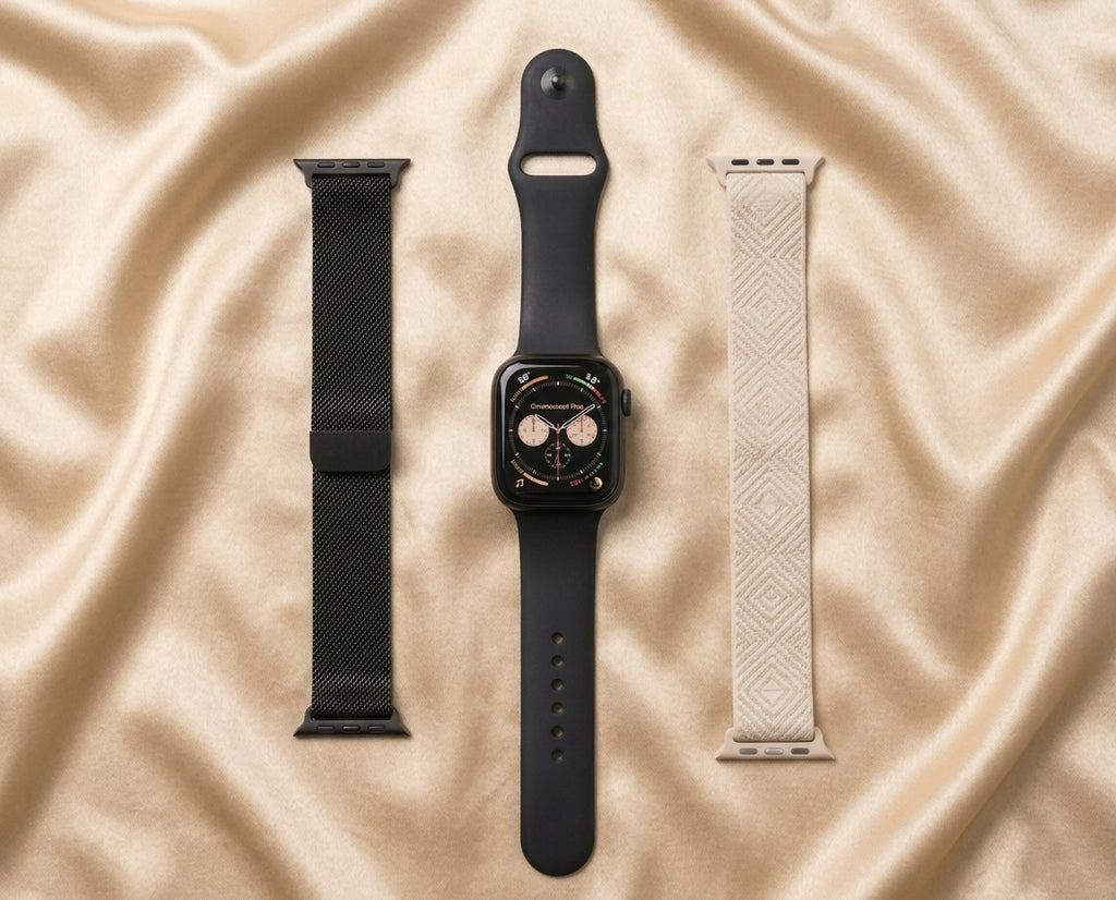 Apple Watch Series 11 Smartwatch With Three Stylish Interchangeable Straps