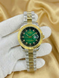 Luxury Rolex Day-Date Two-Tone Steel Gold Watch - Available in 6 Colors
